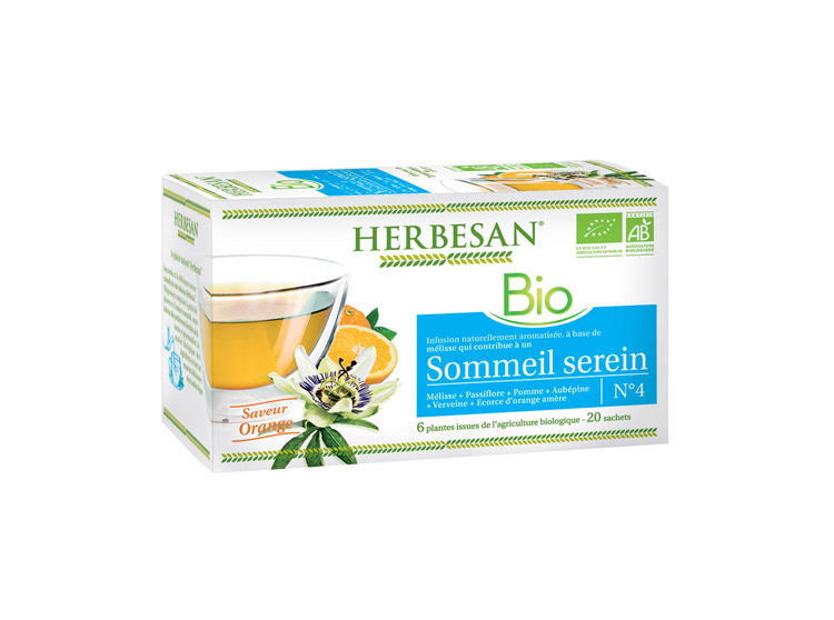 Herbesan Infusion Sommeil serein BIO - 20 sachets