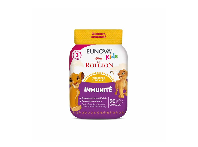 Eunova Kids Gummies Immunité - 50 gummies