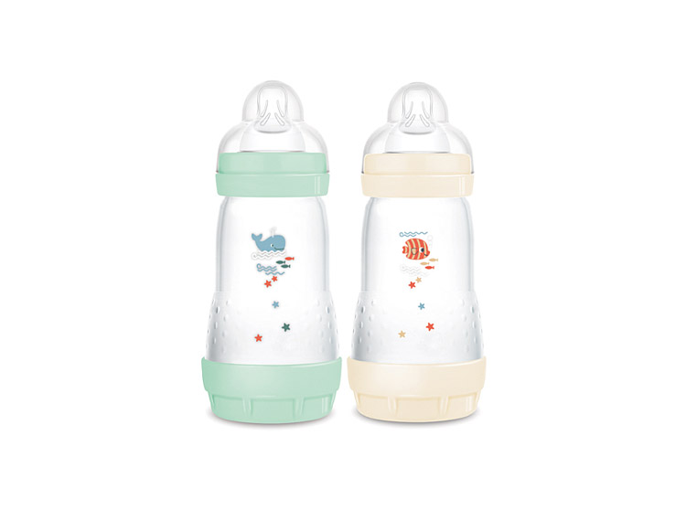 Biberon Easy Start Anti-Colique - Menthe et Coton - x2