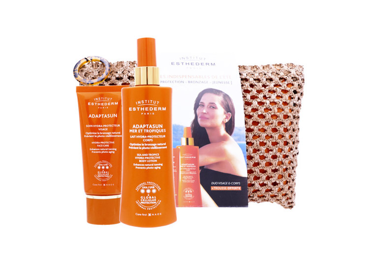 Trousse Les Indispensables de l'été - Soin Hydra-Protecteur Visage + Lait Hydra-Protecteur Corps - 200+50ml