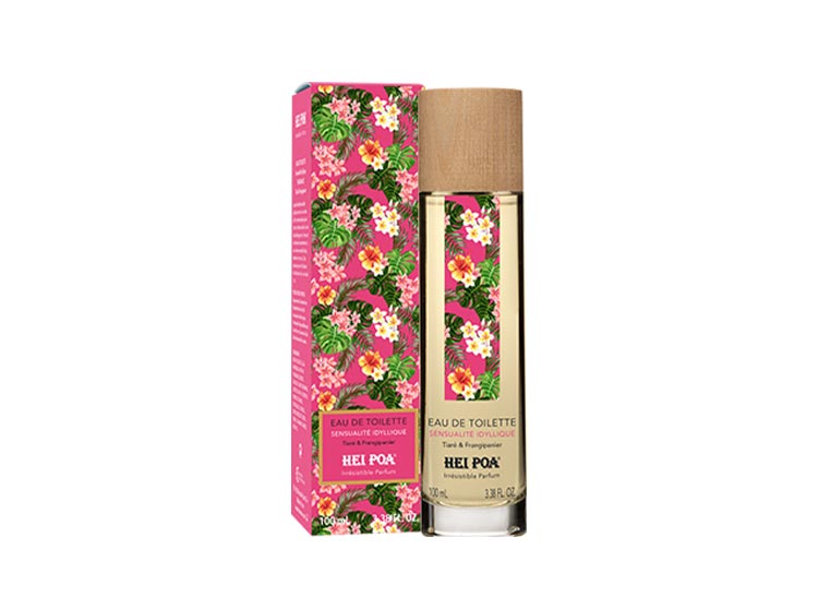 Hei Poa Eau de toilette Sensualité Idyllique Tiaré & Frangipanier - 50ml