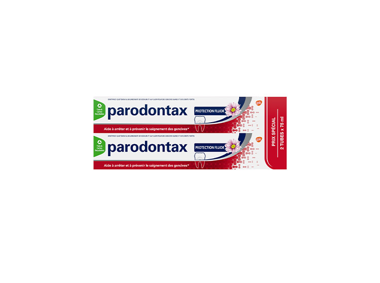 Parodontax Protection fluor - 2x75ml