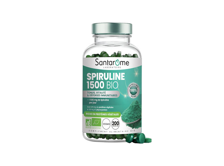 Spiruline BIO - 200 comprimés