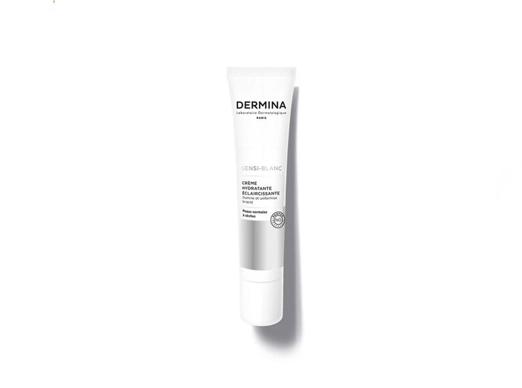 Dermina Sensi Blanc Crème hydratante éclaircissante - 40ml