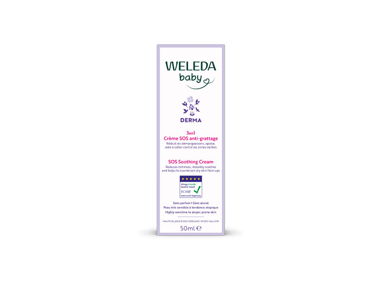 Baby Derma Crème SOS Anti-Grattage 3-en-1 - 50ml