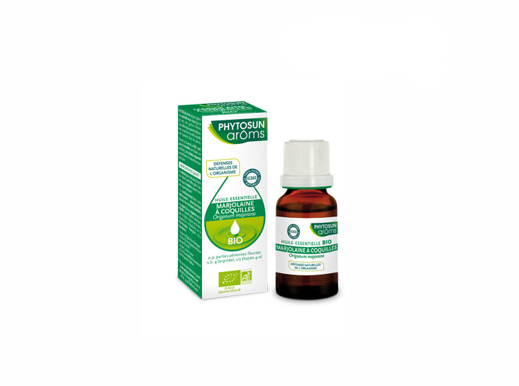 Phytosun Aroms Huile essentielle de Marjolaine à coquilles BIO - 5ml