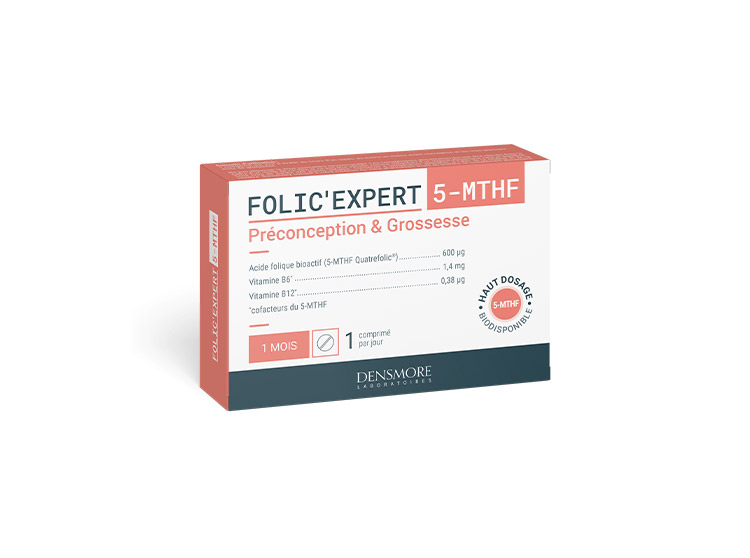 Densmore Folic'Expert 5-MTHF - 30 comprimés
