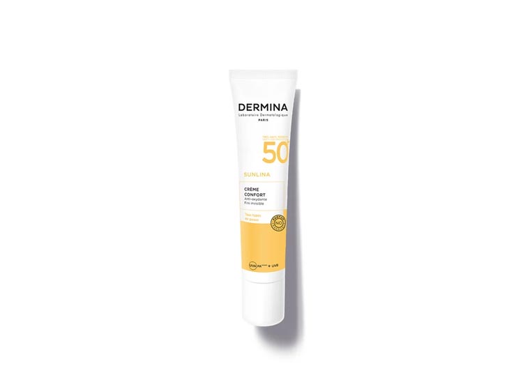 Dermina Sunlina Crème confort SPF50+ - 40ml