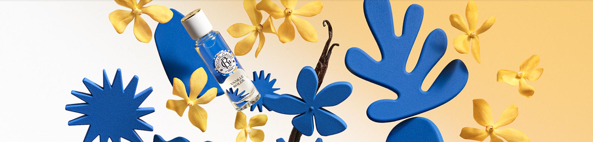 Bannière Vanille Soleil Roger Gallet