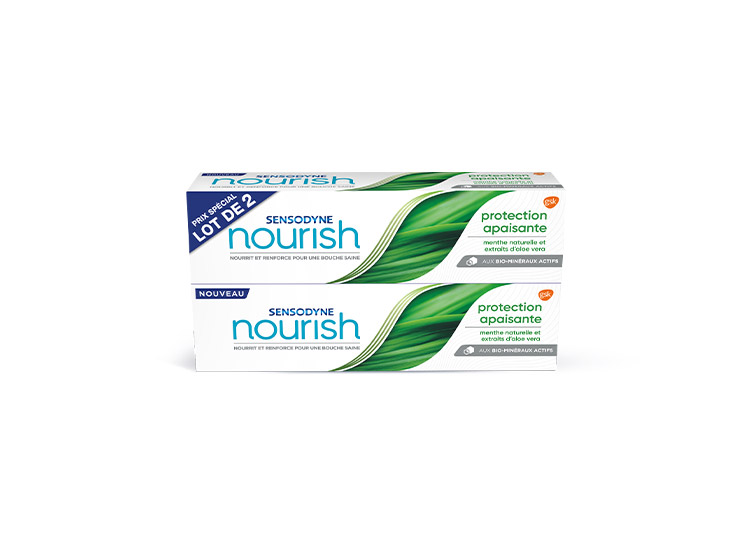 Sensodyne Nourish Protection Apaisante  - 2 x 75 ml