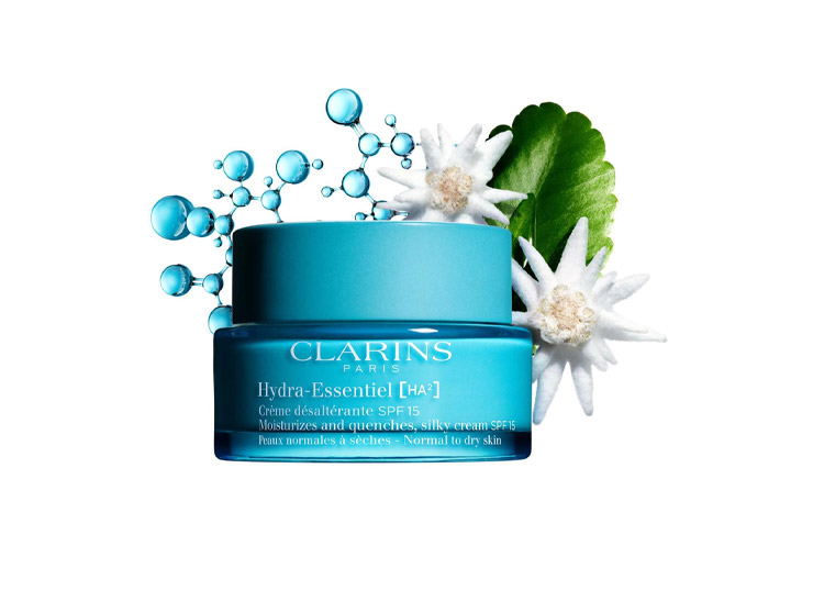 Clarins Hydra-Essentiel [HA²] Crème visage Désaltérante SPF15 Peaux normales à sèches - 50 ml