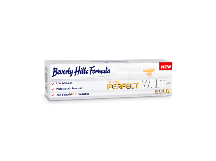 Beverly Hills Formula Dentifrice perfect White gold - 100ml