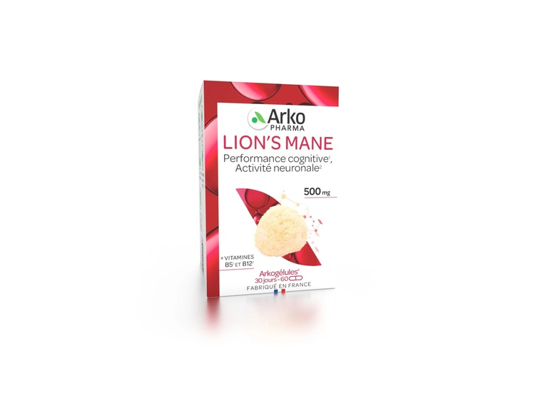 Arkopharma Arkogélules Complément alimentaire Lion's Mane - 60 gélules