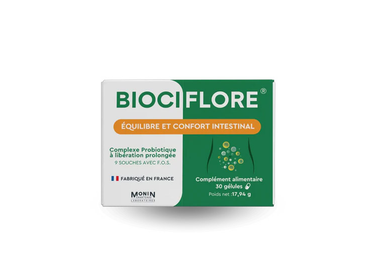 Biociflore Equilibre et Confort Intestinal - 30 gélules