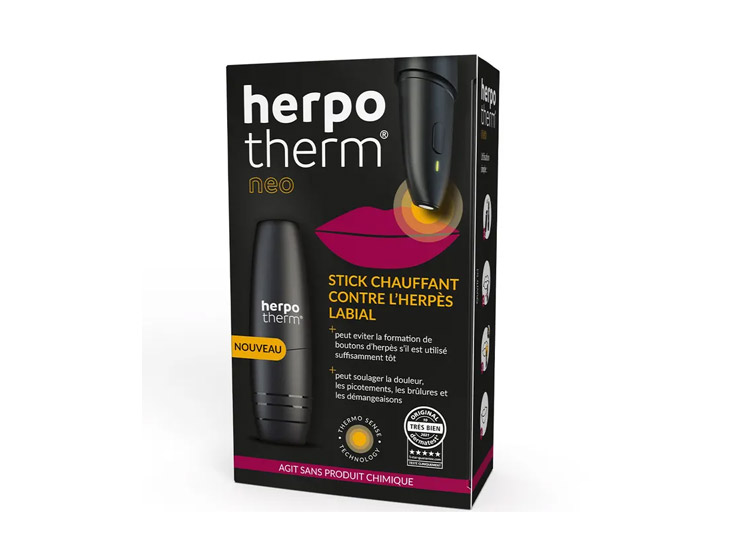 Herpotherm Stylo Chauffant contre l'Herpes Labial