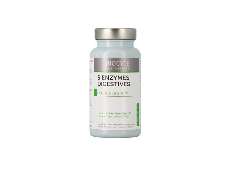 5 Enzymes Digestives – 30 gélules