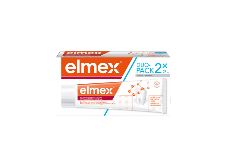 Elmex Dentifrice Anti-Caries Plus Soin Complet - 2x75ml