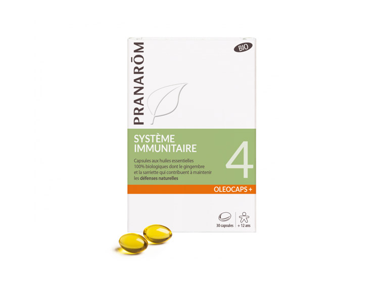 Pranarôm Oleocaps+ 4 Système immunitaire BIO - 30 capsules