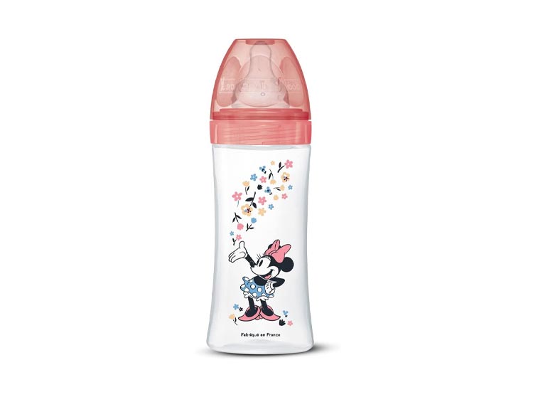 Dodie Initiation Biberon 3 vitesses Minnie- 330 ml