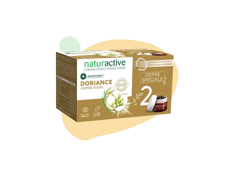 Naturactive Doriance Capital Soleil - 2 x 60 gélules