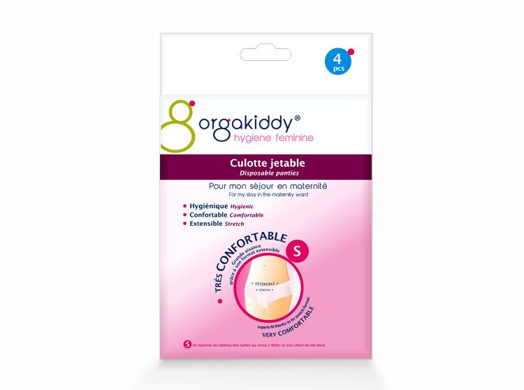 Orgakiddy Culotte jetable Taille S - 4 culottes