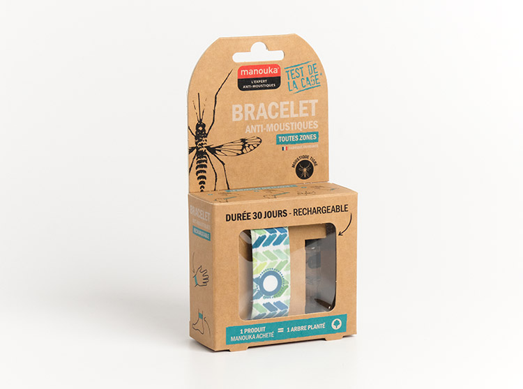 Manouka Bracelet anti-moustiques Adolescent Graphique