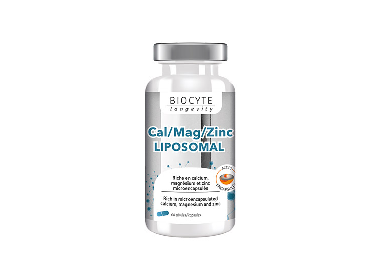 Cal/Mag/Zinc Liposomal - 60 gélules