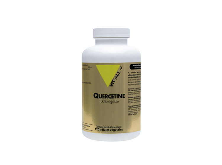 Vit'all+ Quercétine 350mg végétale - 120 gélules