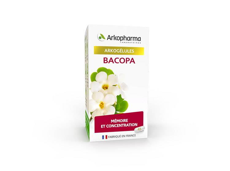 Arkopharma Arkogélules Bacopa - 45 gélules