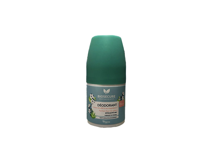 Déodorant Roll-On Aloe Vera et Magnésium - 50ml