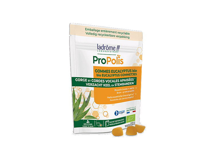 Gommes Propolis Eucalyptus Bio - 45g