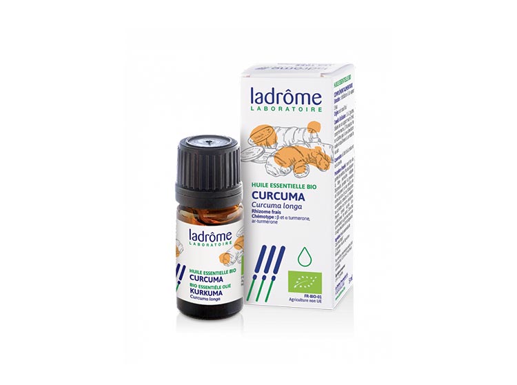 Ladrôme Huile essentielle de Curcuma BIO - 5ml