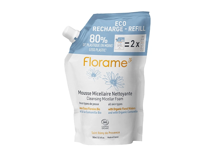 Florame Eco-recharge Mousse Micellaire Nettoyante BIO - 300ml