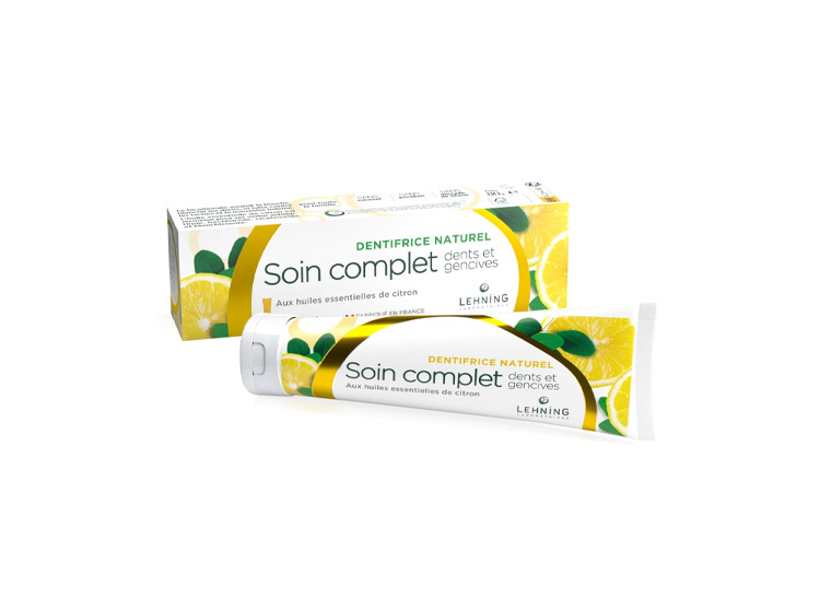 Lehning Dentifrice naturel Soin complet - 50ml