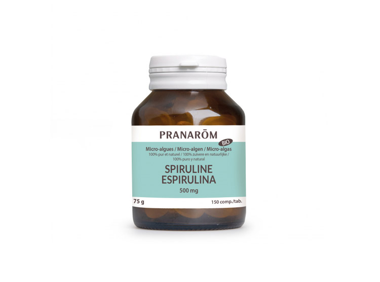 Pranarôm Micro-algues Spiruline BIO - 150 comprimés