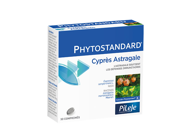 Pileje Phytostandard Cyprès Astragale - 30 comprimés