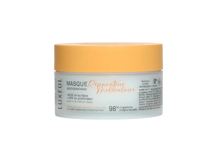 Luxéol Masque réparateur moléculaire cheveux abîmés - 200ml
