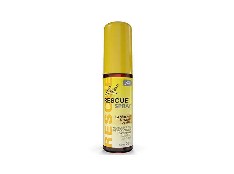 Bach Rescue Spray Sans Alcool - 20ml