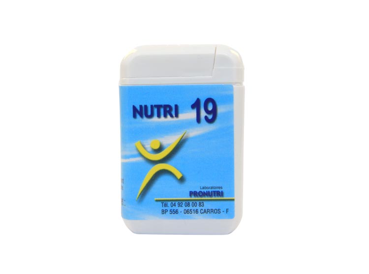 Pronutri Nutri 19 Peau - 60 comprimés