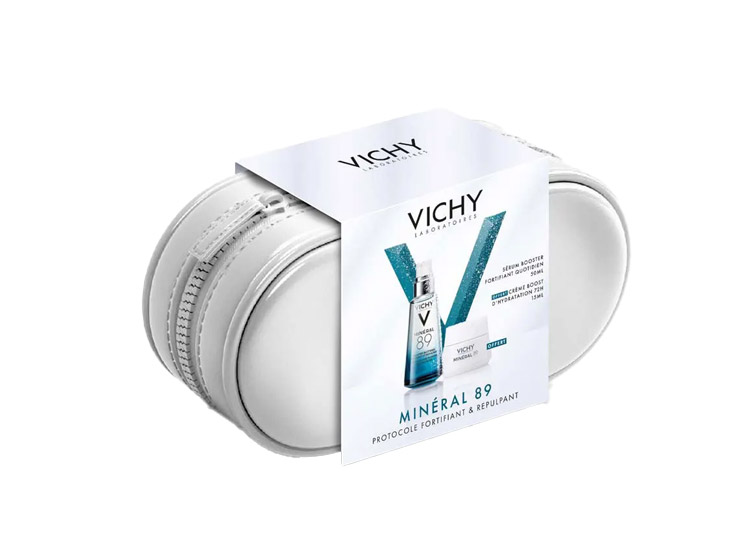 Coffret Mineral 89 - Sérum Boost Fortifiant + Crème Boost Hydratation OFFERT - 50+10ml
