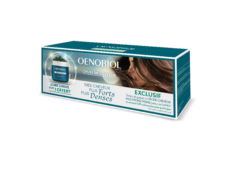 Oenobiol Capillaire Chute de cheveux - 3x60 capsules