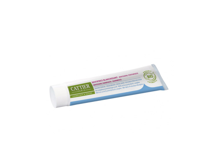Cattier Eridène dentifrice blanchissant haleine fraîche BIO - 75ml