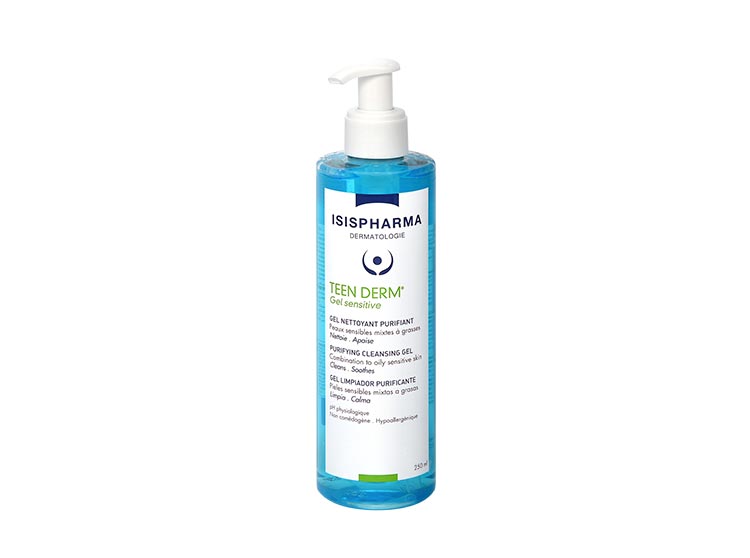 Isispharma Teen Derm Gel Sensitive - 250ml