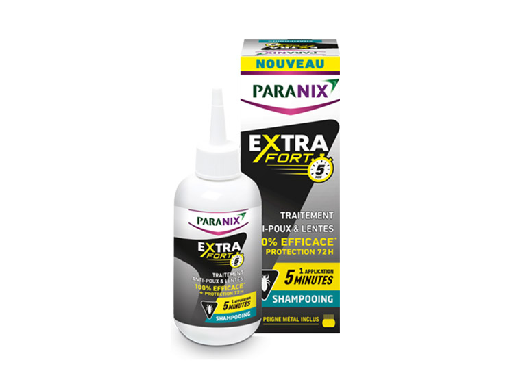 Paranix Shampooing extra fort 5 minutes - 200ml