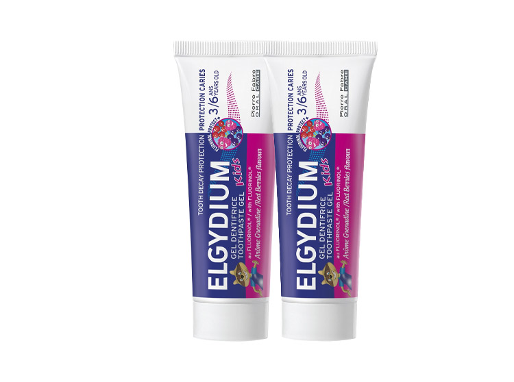 Dentifrice 3-6 ans Grenadine - 2x50ml