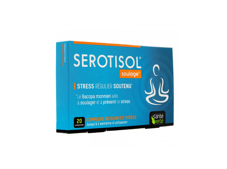 Santé verte Serotisol soulage - 20 comprimés