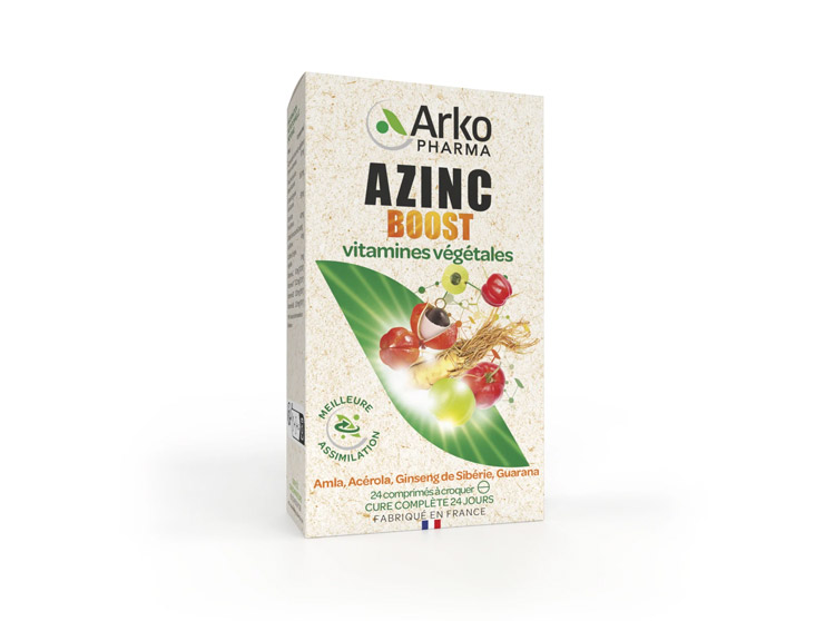 Arkopharma Azinc Boost - 24 comprimés
