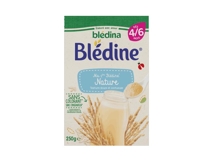 Blédina Ma 1ere Blédine nature dès 4/6mois - 250g