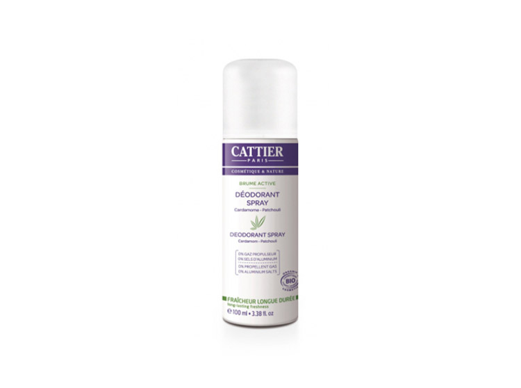 Cattier déodorant spray bio - 100ml