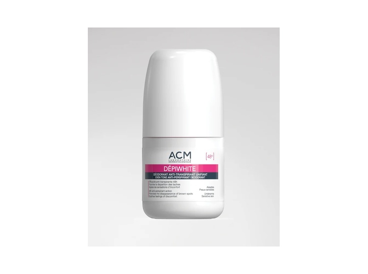 ACM Dépiwhite Déodorant anti-transpirant unifiant 48h roll-on - 50ml